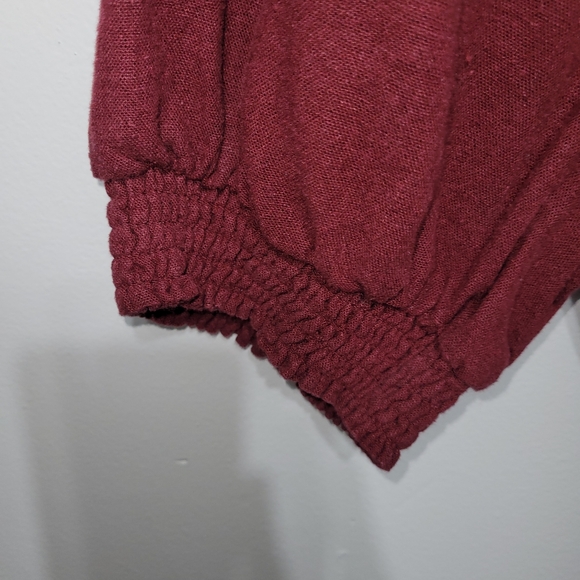 Ava and Viv Linen Blend V-neck Short Sleeve Dress Size 2X - Picture 4 of 12